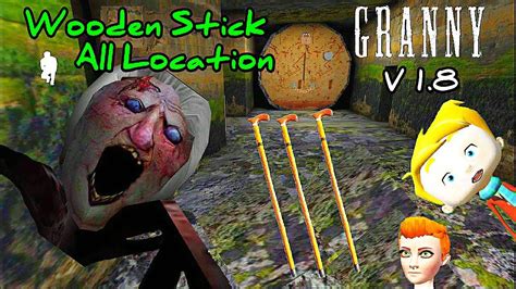 wooden stick granny|where is hammer in granny.